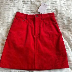 & Other Stories Corduroy Mini Skirt